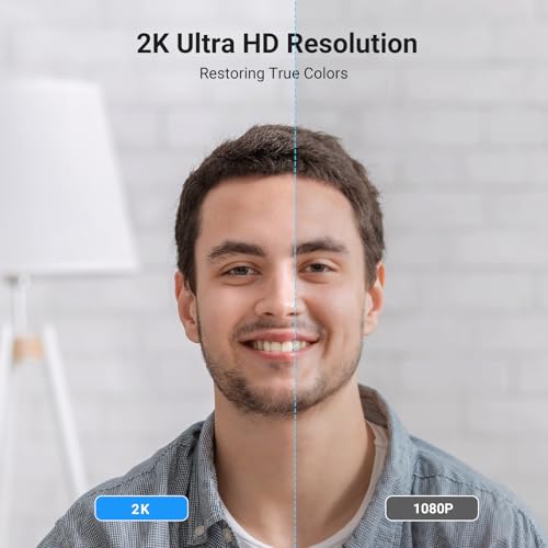 UGREEN Webcam for PC Ultra HD 1080P Computer Webcam with Microphone