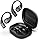 JLab Epic Open Sport Earbuds, Black, Wireless Open-Ear Audio Freedom Effortless Fit, Safe Listening, Bluetooth Multipoint, Customize with the App
