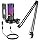 talomen Gaming Microphone for PC Computer, USB Streaming Condenser Mic Kit with RGB, Quick Mute, Gain Knob, Boom Arm Stand, Pop Filter for Podcasts YouTube F8S