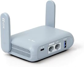 GL.iNet GL-MT3000 Beryl AX Wi-Fi 6 Travel Router, 2.5G WAN, VPN, OpenWrt - Image 1