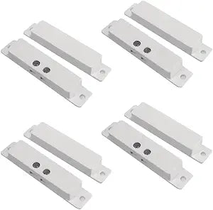 4 Sets NC Wired Door Alarm Magnetic Contact Sensor with Double Side Tape