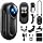 Mini Body Camera 1080P, 512G Thumb Size Body Camera with Audio and Display, Wearable POV Video Recorder with 360° Rotating Clip & Magnetic Clip for Vlogging, Travel, Cycling, Pet Walking, No SD Card