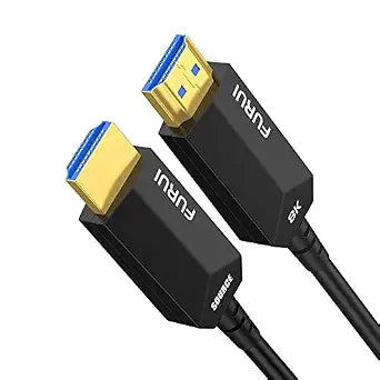8K Fiber HDMI Cable 50ft, Fiber Optic HDMI 2.1 Cable 8K@60Hz,4K@120Hz 48Gbps, Dynamic HDR, eARC Compatible with RTX 3080/3090 Xbox Series X PS5 Denon AV Receiver LG Samsung Sony TV - Image 1