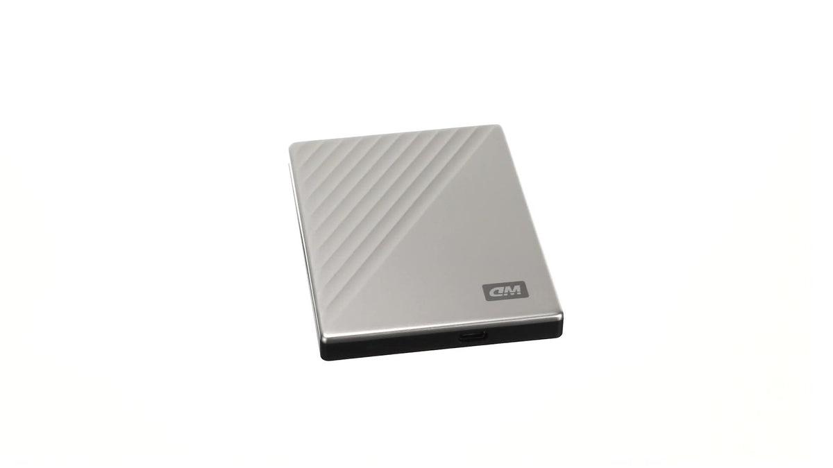 WD 2TB My Passport Ultra for Mac Silver, Portable Hard Drive, includes backup software with defense against ransomware, and password protection, USB-C and USB 3.1 compatible - WDBKYJ0020BSL-WESN