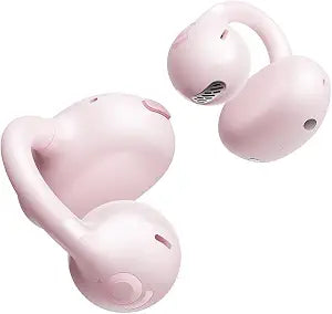 Baseus Bass BC1 Open Ear Earbuds Clip-On Headphones, Open-Ring Comfort with Tri-Curve Snug Clip, Powerful Sound with SuperBass, 4-Mic Clear Calls, IP55 Waterproof, 38H Playtime, Lightweight - Image 1