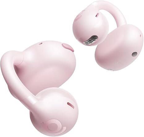 Baseus Bass BC1 Open Ear Earbuds Clip-On Headphones, Open-Ring Comfort with Tri-Curve Snug Clip, Powerful Sound with SuperBass, 4-Mic Clear Calls, IP55 Waterproof, 38H Playtime, Lightweight - Image 5