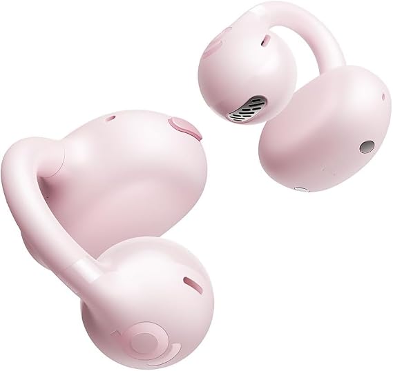 Baseus Bass BC1 Open Ear Earbuds Clip-On Headphones, Open-Ring Comfort with Tri-Curve Snug Clip, Powerful Sound with SuperBass, 4-Mic Clear Calls, IP55 Waterproof, 38H Playtime, Lightweight - Image 7