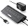 Powered USB Hub, JESWO 7-Port USB 3.0 Hub, Aluminum USB Data Hub with 3.3ft Cable, USB Hub 3.0 Powered with 20W Power Adapter for MacBook, Mac Pro/mini, iMac, XPS, PC, USB-Flash Drives, etc. (Black)
