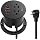 QBA Desk Power Grommet with HDMI, 35W USB-C Fast Charging, 3-1/4" Recessed Power Grommet, 2 Outlets, 4 USB Ports, Flush Mount for Furniture Cabinet Home Office, ETL Listed