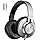 AILIHEN C90 Wired Headphones with Mic Volume Control Noise Isolating Grey
