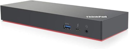 Lenovo [OB] USA ThinkPad Thunderbolt 3 Dock Gen 2 135W (40AN0135US) Dual UHD 4K Display Capability, 2 HDMI, 2 DP, USB-C, USB 3.1, Black - Image 1