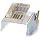 Officemate Telephone Stand - Laptop Stand and Desk Organizer with Storage Underneath, 3 Pen Compartments, 2 Accessory Holders, Non-Skid Rubber Pads, 12.5 x 10.125 x 5.25 Inches, Clear