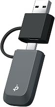 TP-Link BE6500 Tri-Band USB Wi-Fi 7 Adapter for Desktop PC, 2-in-1 USB-C&A - Image 1