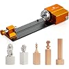4th Axis, CNC router engraving machine rotating 4th axis, belt reduction ratio: 1:4 (18:72) chuck diameter 4mm-63mm maximum length 190mm