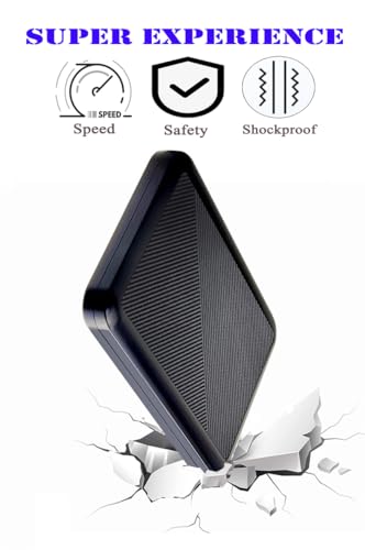 500GB Ultra Slim Portable External Hard Drive USB 3.1 HDD