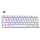 DIERYA DK63 60% Wireless Mechanical Gaming Keyboard | Bluetooth/2.4G/Wired | RGB Backlit Compact 63 Keys Mini Office Keyboard | with Red Switch | for Windows Laptop PC Gamer Typist-White