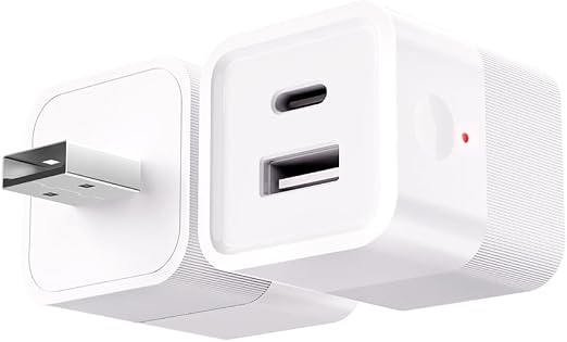 Tuya app Micro WIFI USB adaptor, Smart 5-12V DC outlet Switch,Remote Timer your USB device by Phone app,Compatible with Alexa Google Home