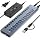 Powered USB 3.2 Hub, 16 Port USB Hub with 10Gbps Data Speed, 8 USB-A & 8 USB-C Ports, 96W Power Adapter for PC, Laptop, Printer, Camera