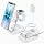 Mukiya 3 in 1 Magnetic Wireless Charging Station for Apple Devices