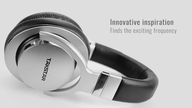 TAKSTAR PRO 82 Over-Ear Studio Monitor Headphones, 3-Stage Bass Adjustment