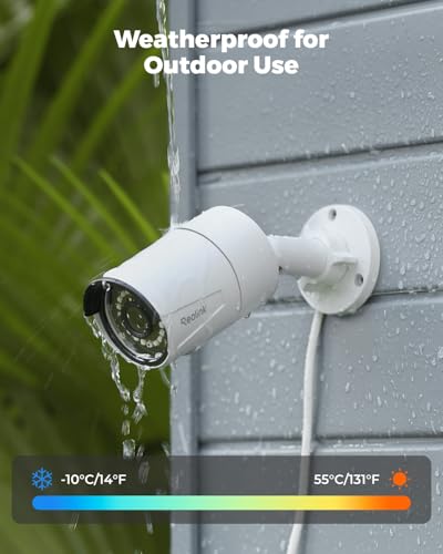 REOLINK 5MP PoE Security Camera RLC-510A, 100ft IR N | Smart Home - Image 7
