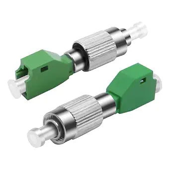 XMSJSIY LC to FC Fiber Optic Adapter FC/UPC Male to LC/APC Female Simplix