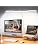 LED Desk Lamp for Office Home, 3 Light Bar Adjustable Desk Light with Clamp