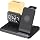 M.A.D LAB Alarm Clock Charging Station with Night Light, Bedside Organizer