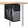 Penn Elcom Under-Desk Computer Mount, Adjustable Straps Fit up to 71 Inches - PC Tower Holder