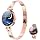 Smartwatch for Women Compatible for Android/iOS Phones. Health and Fitness Tracker with Heart Rate Blood Pressure Bluetooth Remote Photography Female Menstrual Cycle (Gold)