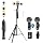 yAyusi Magnetic Vlogging Kit for iPhone/Android, 71" Auto Face Tracking Tripod for iPhone with Light, Magnetic Microphone/Remote Control, Content Creator Essentials Starter Kit for TikTok and YouTube