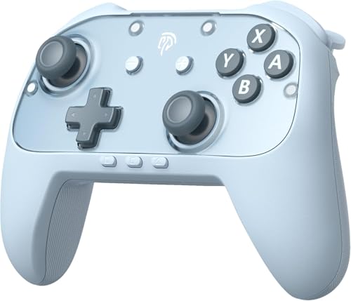 EasySMX S10C Switch 2 Pro Controller with Instant Wake-Up, Hall Effect Joysticks, HD Rumble, Motion Control, 2 Back Buttons, Turbo, C Buttons, for Switch 2/Switch/PC/iOS/Android