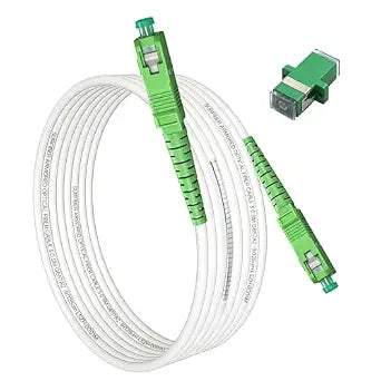 Armored SC/APC to SC/APC Fiber Optic Internet Cable 10 m 33 ft