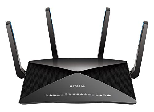 NETGEAR Nighthawk X10 Smart WiFi Router (R9000) - AD7200 Wireless Speed (up to 7200 Mbps) for 60Ghz WiFi Devices | Up to 2500 sq ft Coverage | 6 x 1G Ethernet, 1 x 10G SFP+, and 2 USB Ports