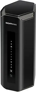 NETGEAR Nighthawk Tri-Band WiFi 7 Router (RS700S) - Security Features, BE19000 Wireless Speed (up to 19Gbps) – 10 Gig Internet Port - Covers up to 3,500 sq. ft., 200 Devices (Renewed) - Image 1