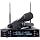 Sound Town Metal 200 Channels UHF Wireless Microphone System with 2 Handheld Microphones and Auto Scan, for Church, School, Outdoor Wedding, Meeting, Party and Karaoke (SWM26-U2HH)