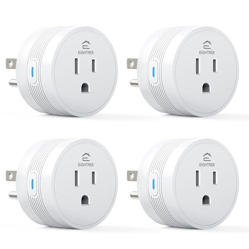EIGHTREE 15A Smart Plug Works with Alexa & Google Ho | Smart Home - Image 1