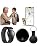 GPS Tracker for Kids, Real-Time Smart GPS Tracking Device for Seniors w/Wearable Wristband & Keychain Design, No Monthly Fee/No SIM Card, Lightweight Locator Works w/iOS Find My 【Apple MFi Certified】