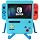GRAPMKTG Charging Stand for Nintendo Switch Accessories Portable Dock Compatible for Nintendo Switch OLED Cute Case Decor Gift Men Women Kids Blue [Nintendo_Switch]