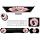 Ergonomic Mouse Pad and Keyboard Wrist Support, Non-Slip Rubber Base for Office Gaming Working Easy Typing & Pain Relief Sunflower and Cute Cartoon Dog Paw Print Pet Pink Flowers Desktop Decoration