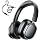 Active Noise Cancelling Headphones,78H Wireless Bluetooth Headphones,Black