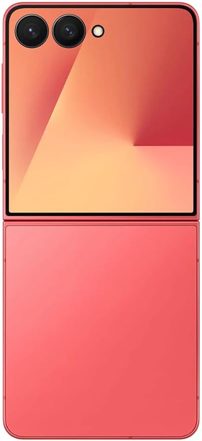 Samsung Galaxy Z Flip7: AT&T Only, 256GB Storage, Coralred (Renewed)