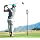 BMZX Golf Tripod Monopod, 47" Selfie Stick for Golf Swing Training & Recording | with Spike, Tripod, Magnetic Phone Holder, 1/4"-20 Screw, Carry Bag | Compatible with iPhones, Android & Cameras