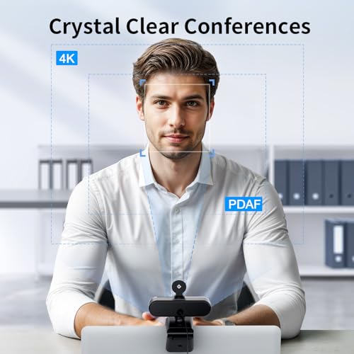 EMEET NOVA 4K Webcam for PC, Ultra 4K HD, PDAF Autof | Computer Access - Image 4
