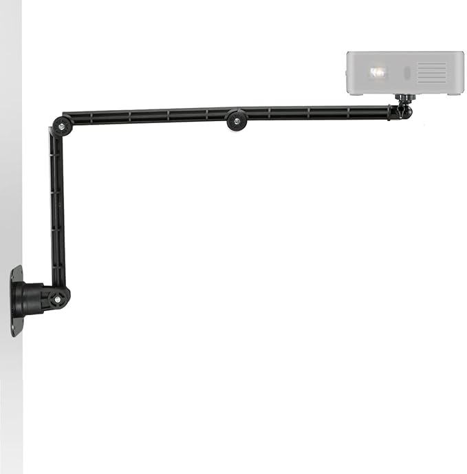 Video Light Wall Mount Holder Stand Compatible with All Ring Lights,RGB Lights and Photography Lamps
