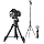 66.7" Camera Tripod Monopod with 3-Way Swivel Head, Aluminum Camera Stand