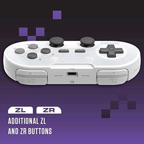 Retro-Bit Legacy 16 2.4GHz Wireless Controller for SNES & More (Gray)