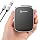 PHIXERO Portable Extern SSD 256GB Up to 550MB/s, USB 3.2 Gen 2 USB C to C&A for Smartphone/Tablet/PC/Laptop/Camera (Black)