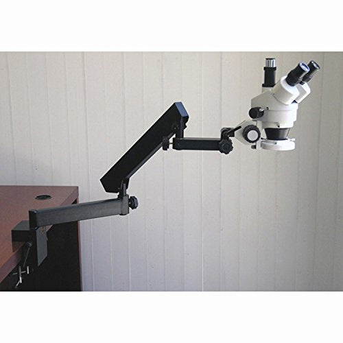 AmScope SM-6TX Trinocular Stereo Zoom Microscope, 3.5X-45X Magnification
