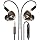 Audiovance Vibes 202M HiFi Wired Earbuds in-Ear Monitor Headphones with Mic